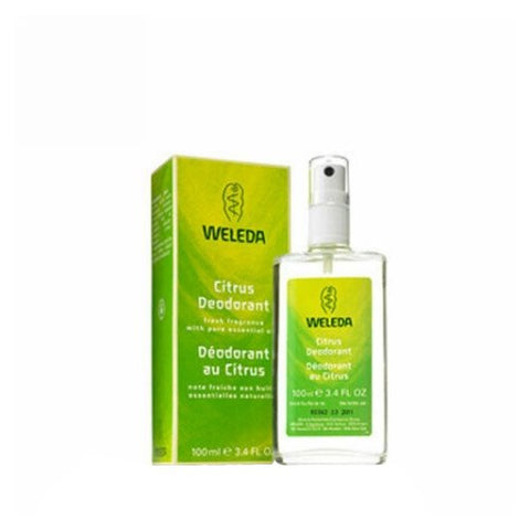 Weleda, Citrus Deodorant, 3.4 FL Oz