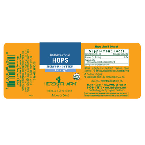 Herb Pharm, Hops Extract, 1 Oz
