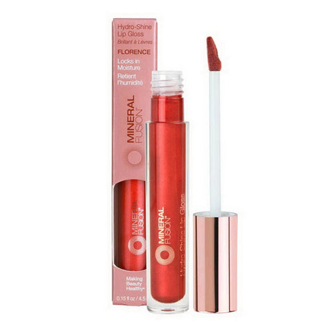 Mineral Fusion, Hydro-Shine Lip Gloss Florence, .15 Oz