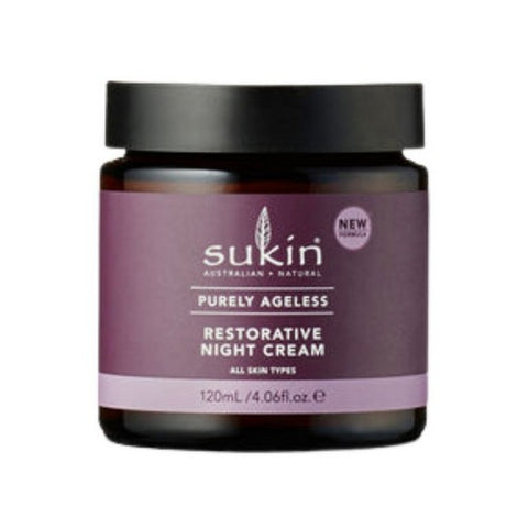 Sukin, Purely Ageless Restorative Night Cream, 4.06 Oz