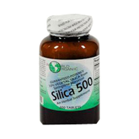 World Organics, Silica, 200 Tabs