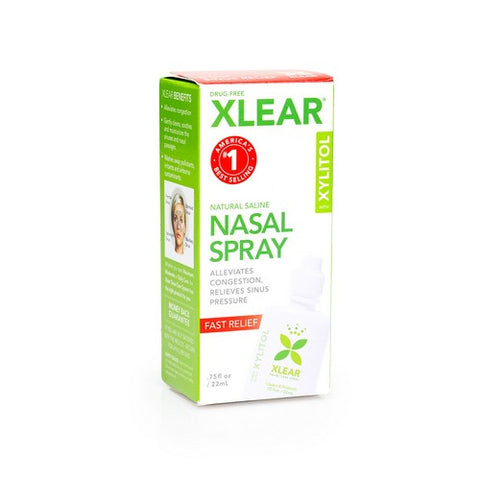 Xlear Inc, Nasal Spray Natural Saline With Xylitol, Spr Spray, 0.75 Oz
