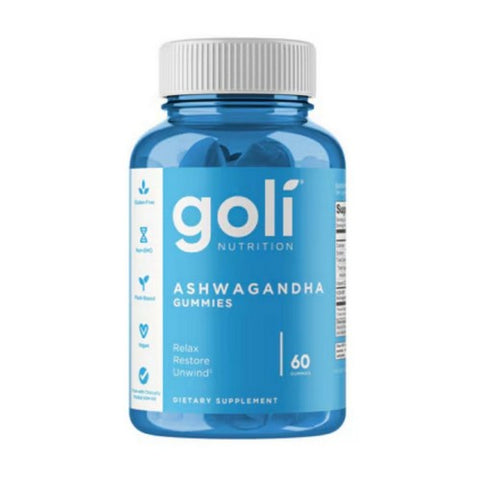 Goli Nutrition, Ashwagandha Gummies, 60 Count