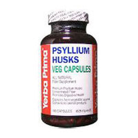 Yerba Prima, Psyllium Husks, 180 Vcaps