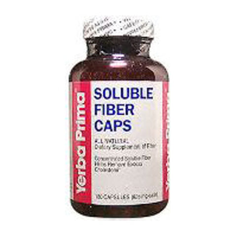Yerba Prima, Soluble Fiber Formula, 180 Caps