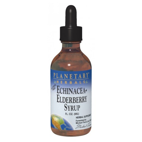 Planetary Herbals, Echinacea-Elderberry Syrup, 8 fl oz