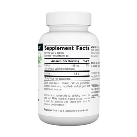 Source Naturals, Inosine, 500 MG, 120 Tabs