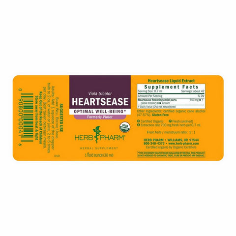 Herb Pharm, Violet, 1 oz