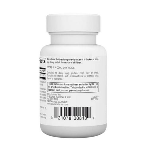 Source Naturals, Selenium, 200 Mcg, 60 Tabs