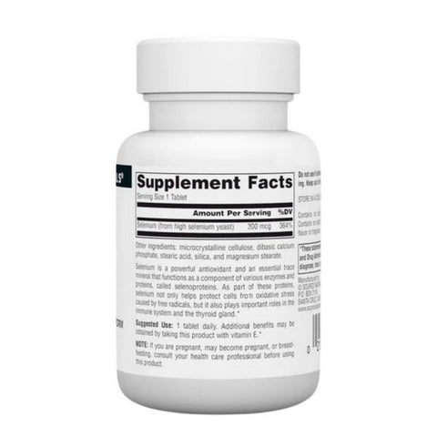 Source Naturals, Selenium, 200 Mcg, 60 Tabs