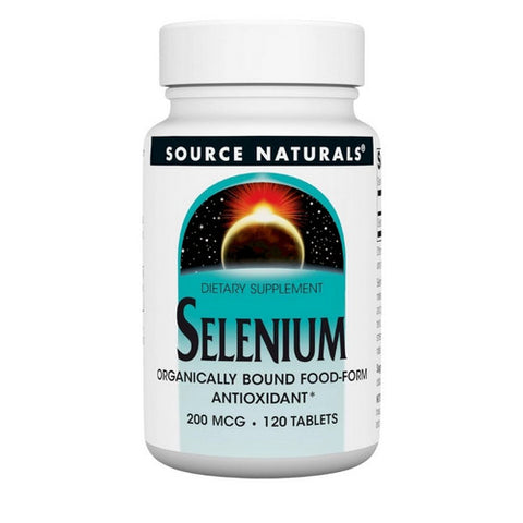 Source Naturals, Selenium, 200 Mcg, 120 Tabs
