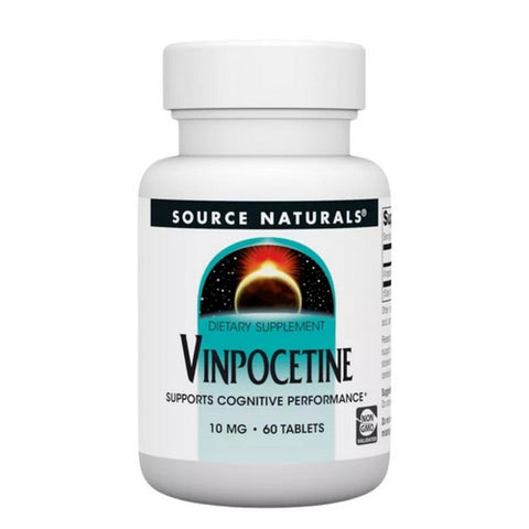 Source Naturals, Vinpocetine, 10 MG, 60 Tabs