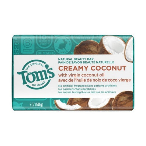 Tom's Of Maine, Natural Beauty Bar Soap Creamy Coconut, 5 Oz