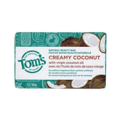 Tom's Of Maine, Natural Beauty Bar Soap Creamy Coconut, 5 Oz