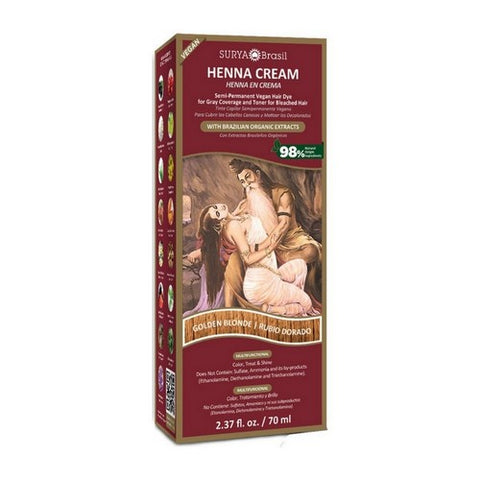 Surya Brasil, Hair Color Golden Blond, 2.37 Oz