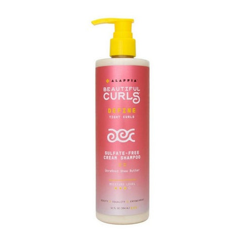 Alaffia, Curl Activating Cream Shampoo, 12 Oz