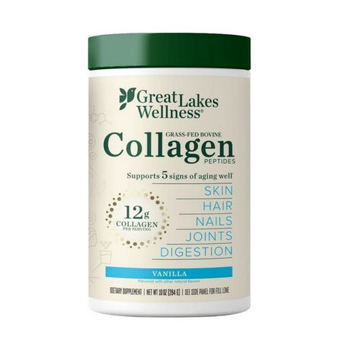 Great Lakes Wellness, Collagen Hydrolysate Vanilla, 10 Oz