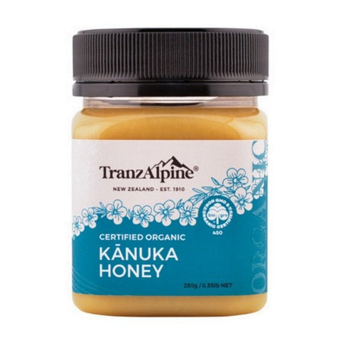 Tranzalpine, Organic Kanuka Honey, 8.8 Oz (Case of 3)