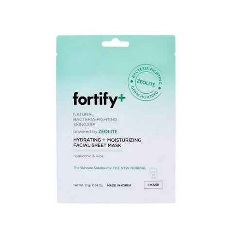 Fortify, Hydrating & Moisturizing Facial Sheet Mask, 5 Packets