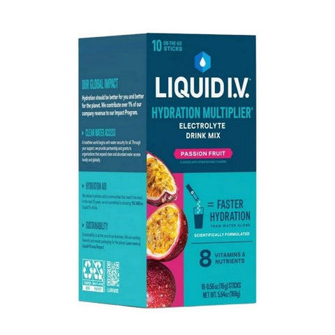 Liquid I.V, Hydration Multiplier Passion Fruit, 5.65 Oz
