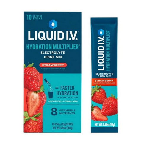 Liquid I.V, Hydration Multiplier Strawberry, 5.65 Oz