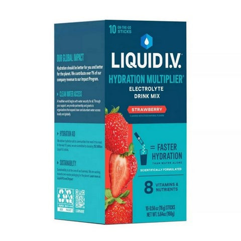 Liquid I.V, Hydration Multiplier Strawberry, 5.65 Oz