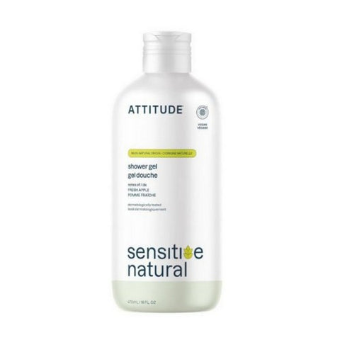 Attitude, Shower Gel Nourishing Avocado, 16 Oz