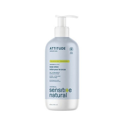 Attitude, Body Lotion Fragrance Free, 16 Oz