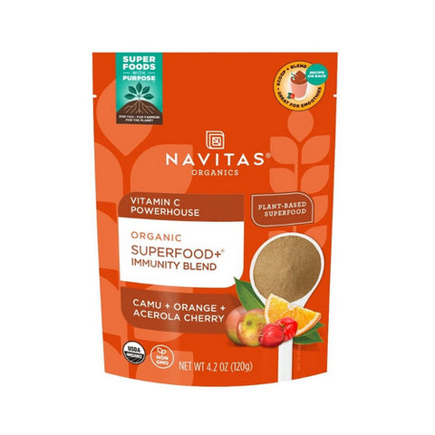 Navitas Organics, Organic Superfood Immunity Blend, 4.2 Oz