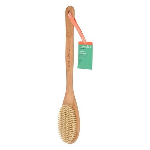 Cleanlogic, Bristle Bath Brush, 1 Count