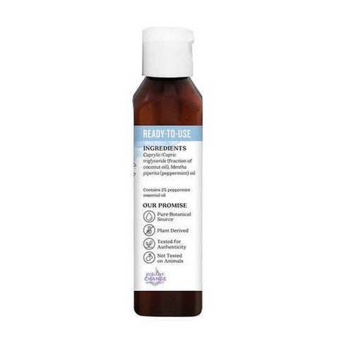 Aura Cacia, Ready-To-Use Essential Oil, Peppermint 4 Oz