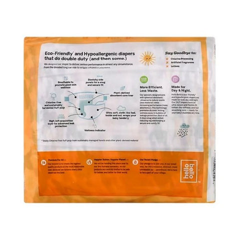 Hello Bello, Diapers Alphabet Soup Size 2 (12-18 Lbs), 32 Count