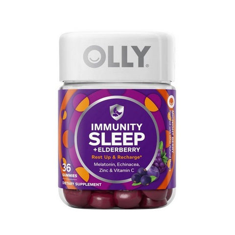 Olly, Immunity Sleep, Elderberry 36 Gummies