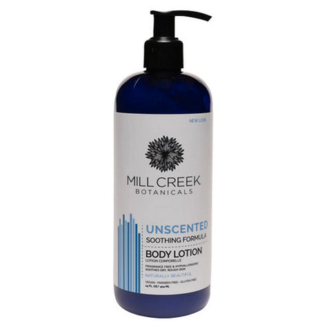 Mill Creek Botanicals, Unscented Body Lotion, 14 FL Oz