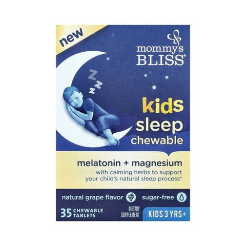 Mommys bliss, Kids Sleep Chewable Tablets, 35 Chews