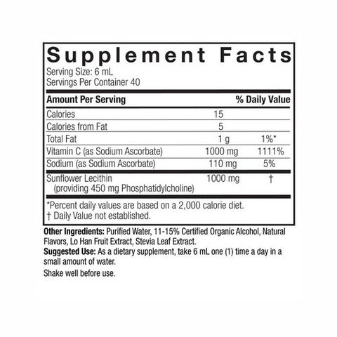 Nature's Answer, EpiFytosomes Liposomal Vitamin C, 8 Oz