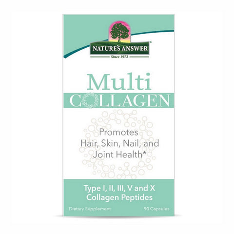 Nature's Answer, Multi Collagen, 90 Caps