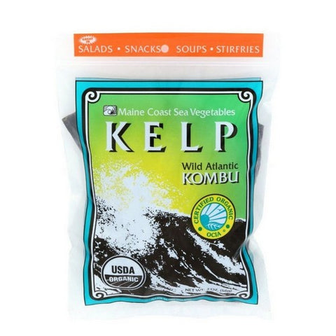 Maine Cost Sea Vegetables, Kelp with Atlantic Kombu, 2 Oz