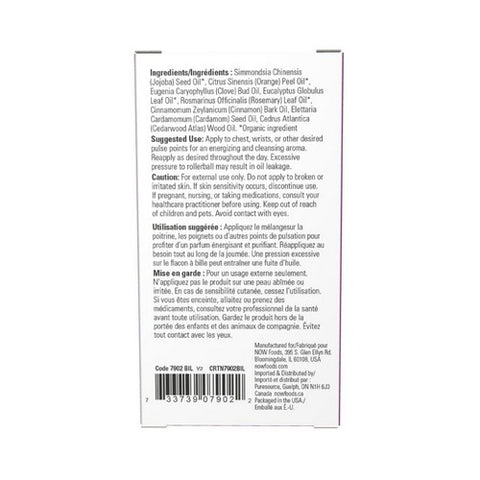 Now Foods, Seasonal Defense Roll-On Cleansing Essential Oil Blend, 10 ml