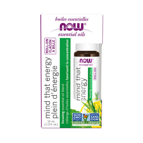 Now Foods, Mind That Energy Essentail Oils, 10 ml