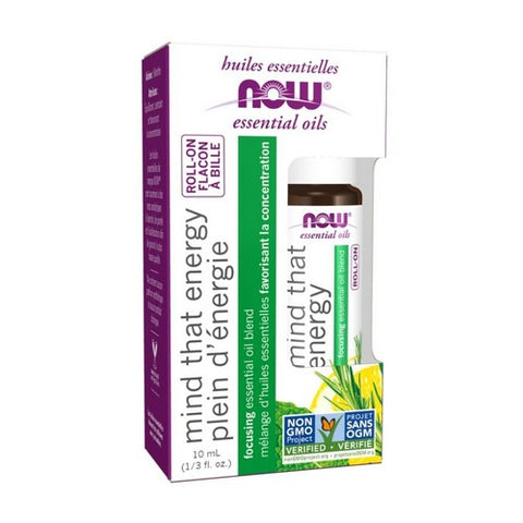 Now Foods, Mind That Energy Essentail Oils, 10 ml