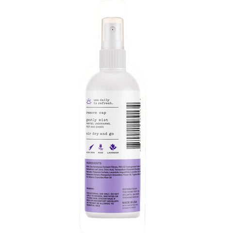 The Honey Pot, Calming Lavender Rose Panty Spray, 4 Oz