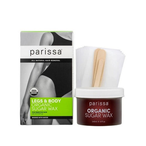 Parissa, Organic Sugar Wax Legs & Body, 8 Oz