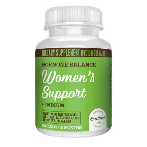 East Park Naturals, Women's Support + Indium, 90 Tabs