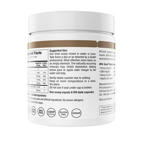IP-6 Internional INC, IP6 Gold Powder Unflavored, 10.8 Oz