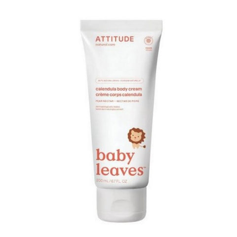 Attitude, Baby Leaves Calendula Cream Pear Nectar, 6.7 Oz