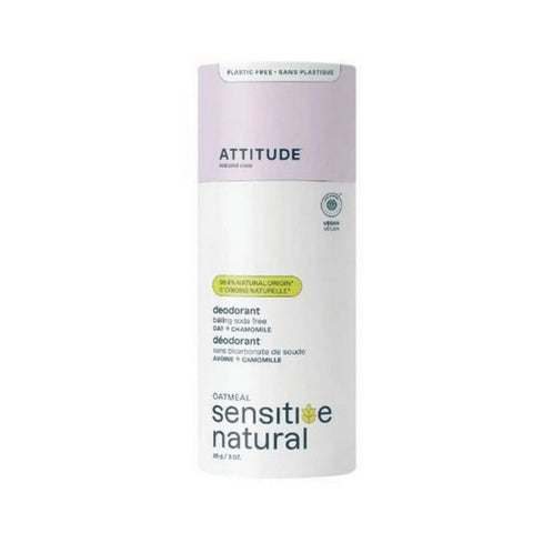Attitude, Baking Soda-Free Deodorant Chamomile, 3 Oz