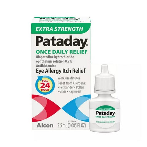 Pataday, Eye Allergy Itch Relief Drops Extra Strength, 2.5 ML