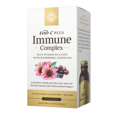 Solgar, Ester-C Plus Immune Complex, 90 Softgels