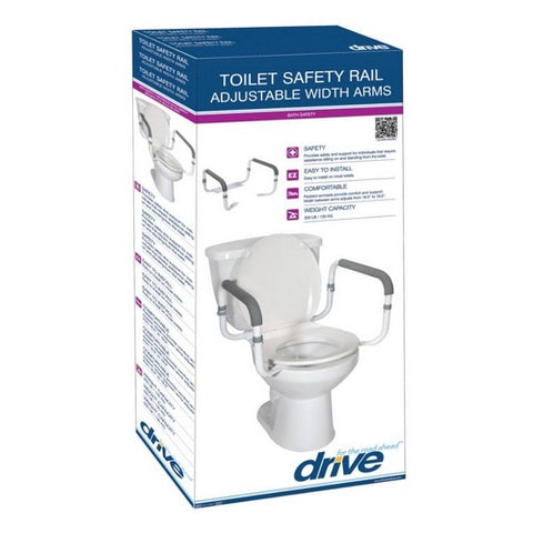 Drive Medical, Drive Toilet Safety Rail, 1 Count